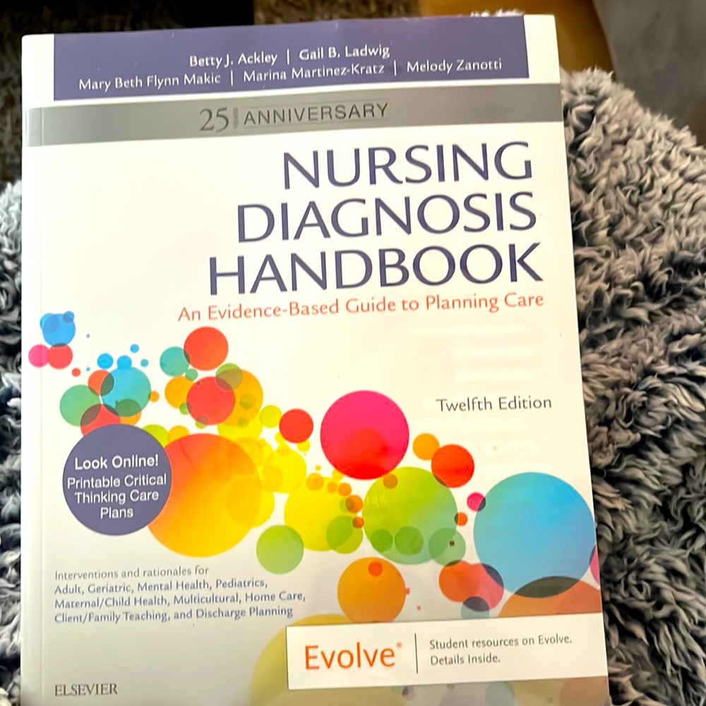 Brand new still in the plastic nursing handbook